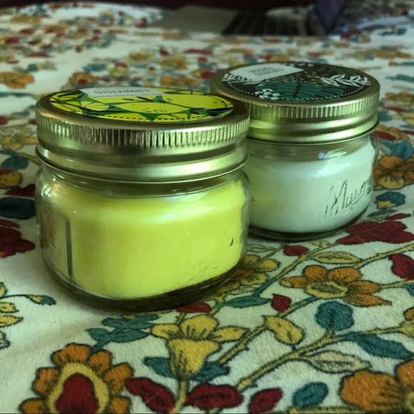 Limoncello and Coconut Mango Mini Scented Candles - Picture 2 of 5
